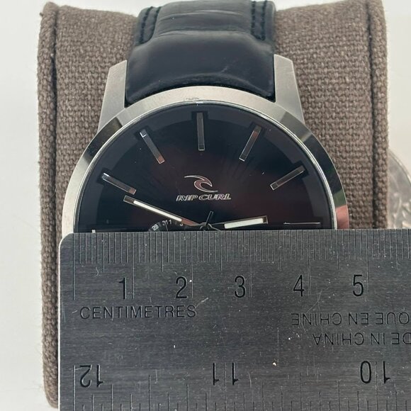 Rip Curl Detroit Leather Watch - Black - A2288 - Picture 13 of 14